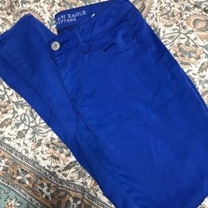 Royal Blue Skinny Jeans